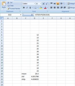 Statistics - Standard Deviation | i2tutorials