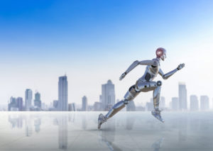 robot jumping or running (i2tutorials)