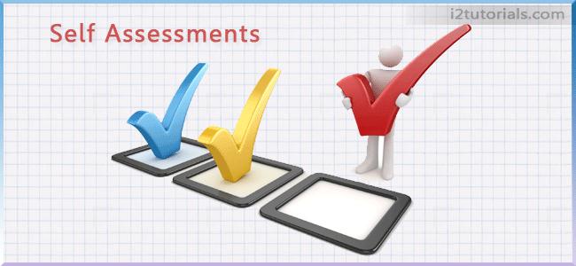 Self Assessments 1 (i2tutorials)