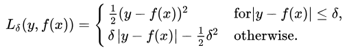 What are the various loss functions used in different Regression ...