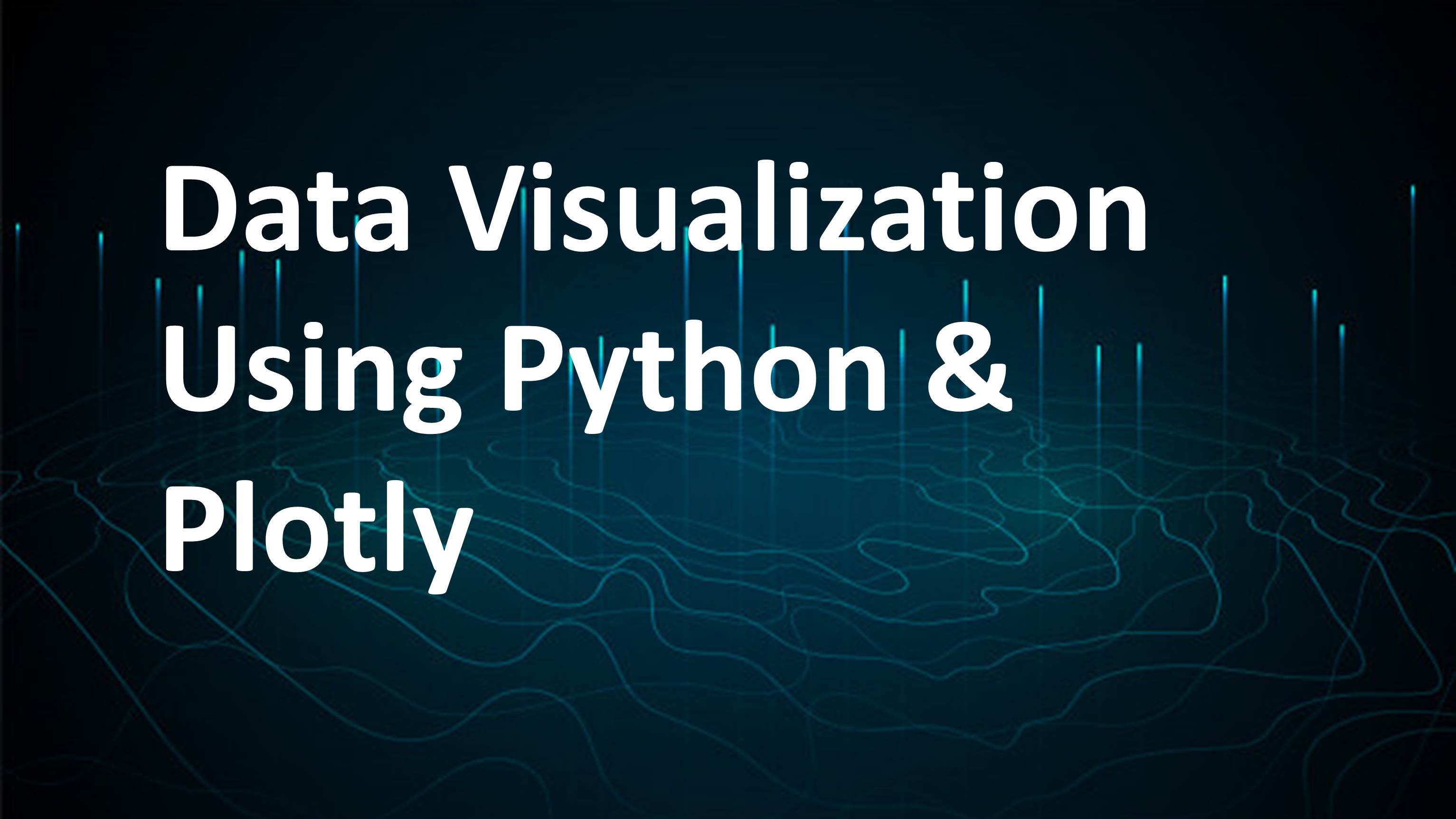 Data Visualizations Using Python and Plotly