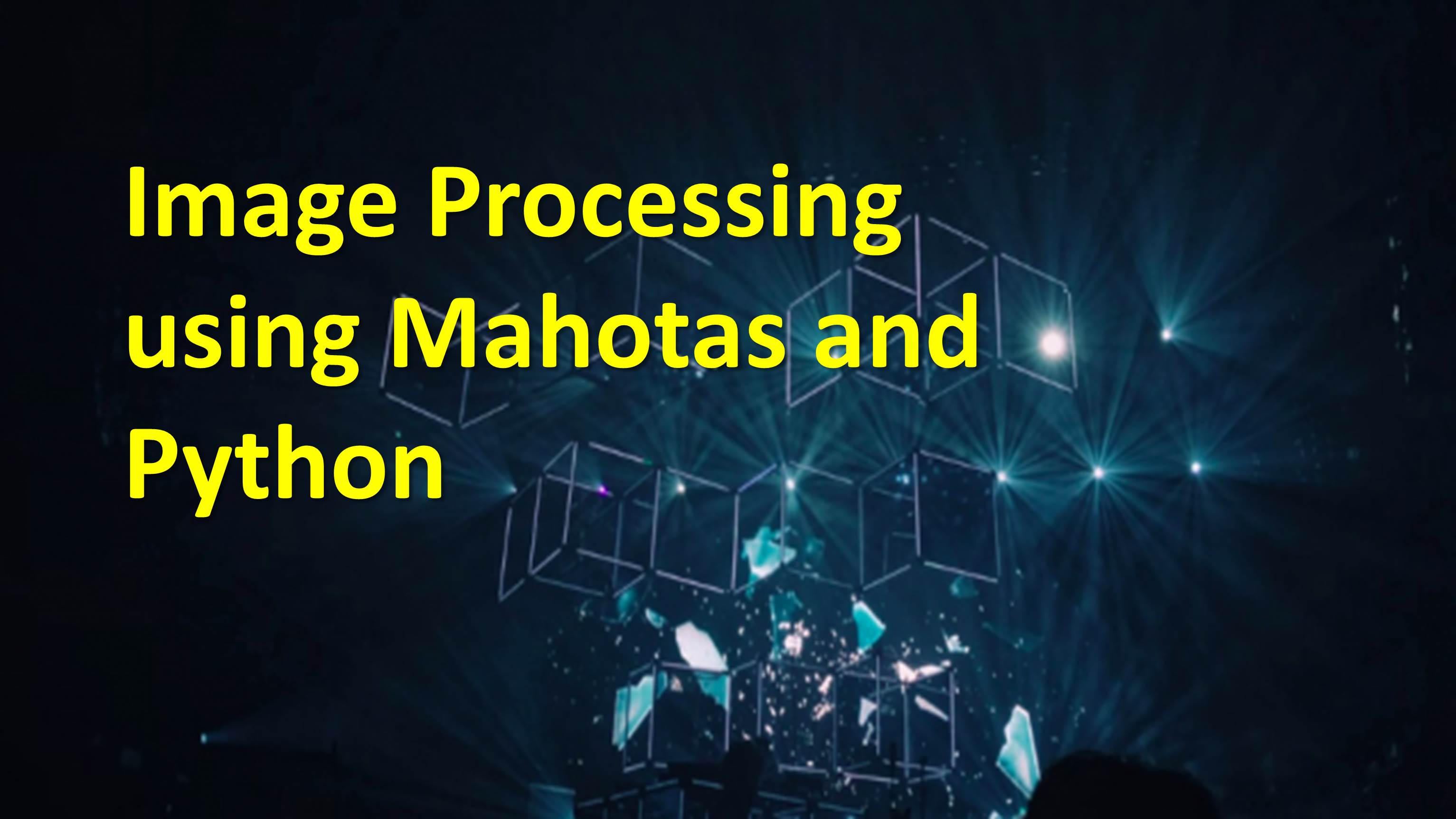 Image Processing using Mahotas and Python