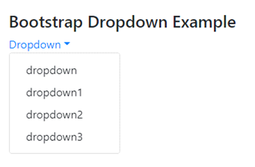 Bootstrap Dropdowns