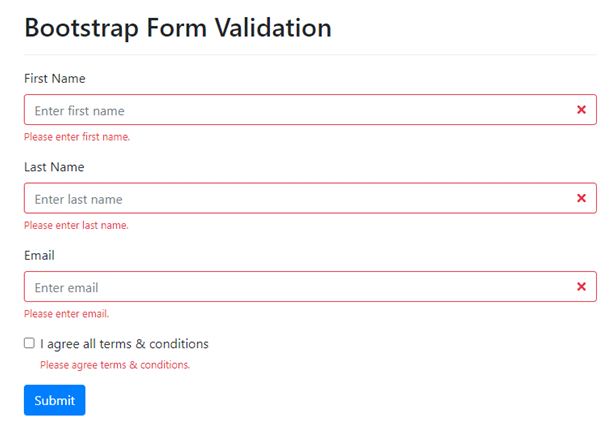 bootstrap forms