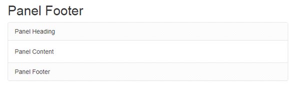 Bootstrap4 Panels
