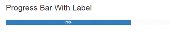 Bootstrap Progress Bars