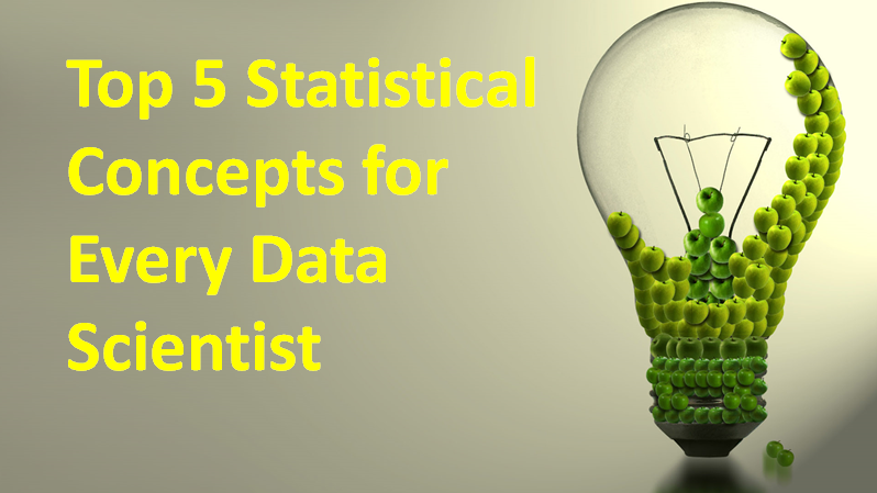 Top 5 Statistical Conceptsfor Every Data Scientist!