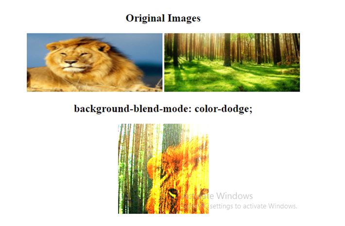 CSS background-blend-mode