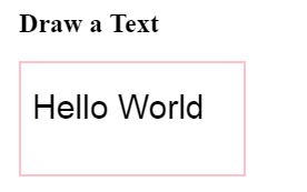 HTML Canvas