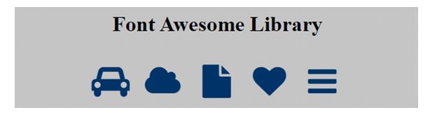 CSS icons