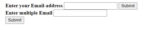 HTML Form Input Types