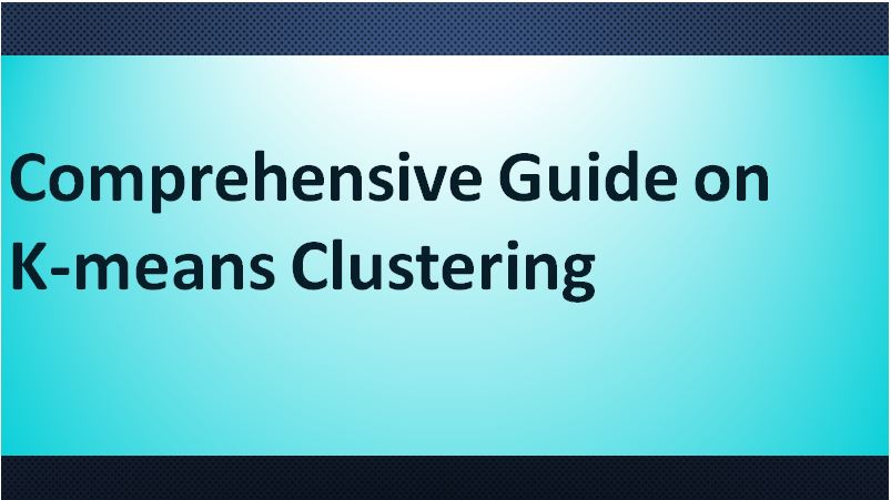 k mean clustering