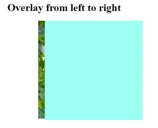 CSS overlay
