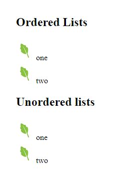 CSS Lists