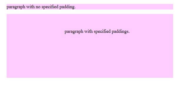 CSS Padding