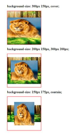 CSS Background-size