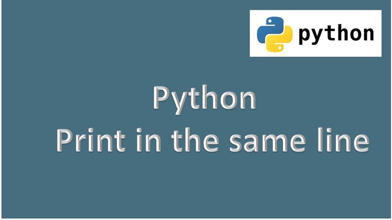 Python | Print in thesameline