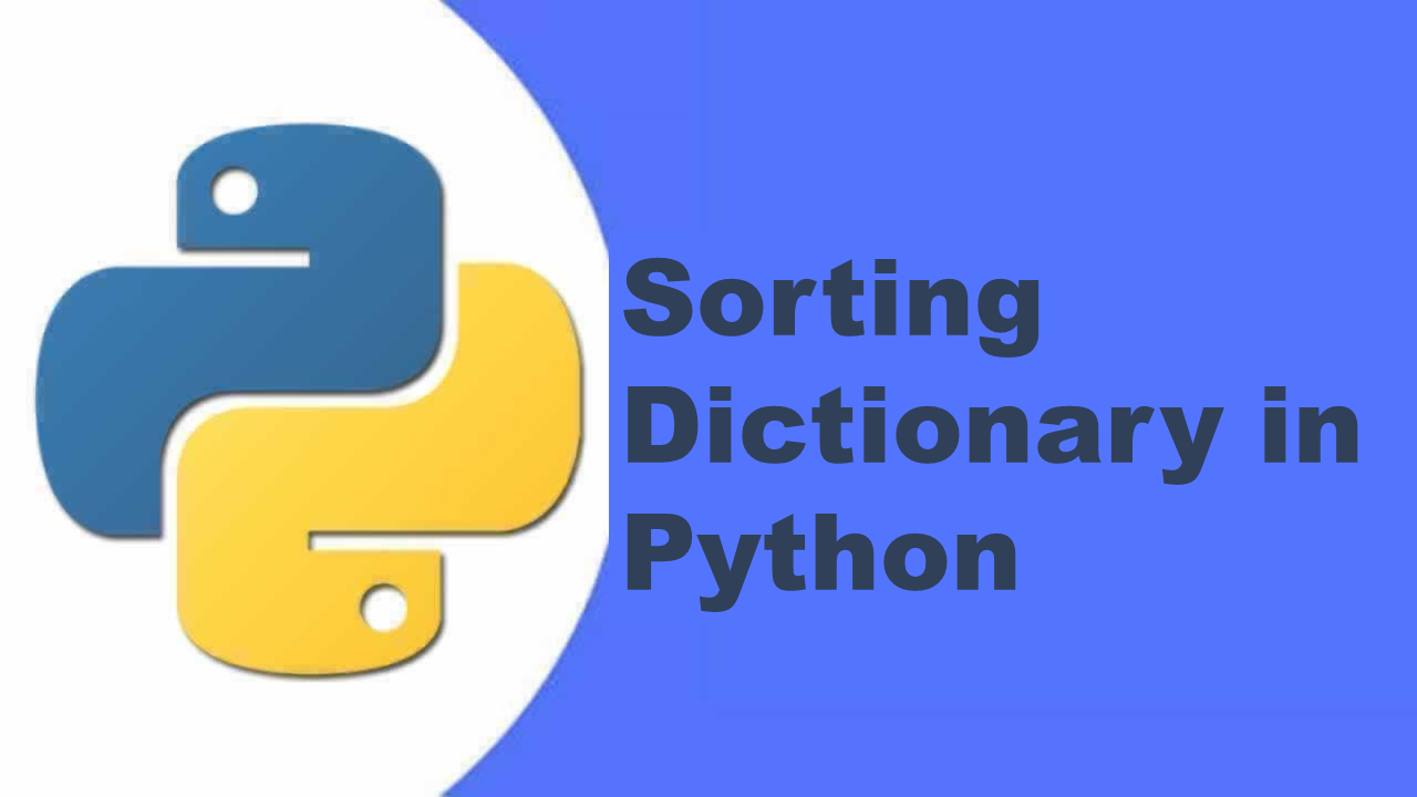 sorting dictionary in python