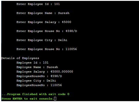 Structure within a Structure | i2tutorials
