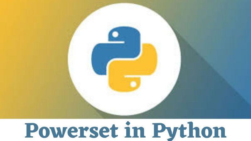 Powerset in Python