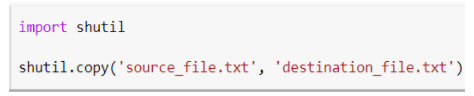 How can a file be copied in Python? Part- I | i2tutorials