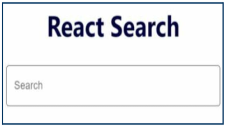 Table search using React JS | i2tutorials