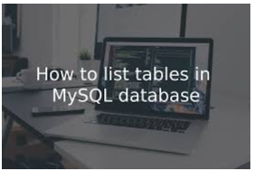 MySQL - List Table